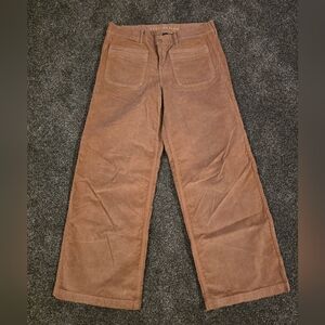 American Eagle Outfitters Rose Corduroy Trousers